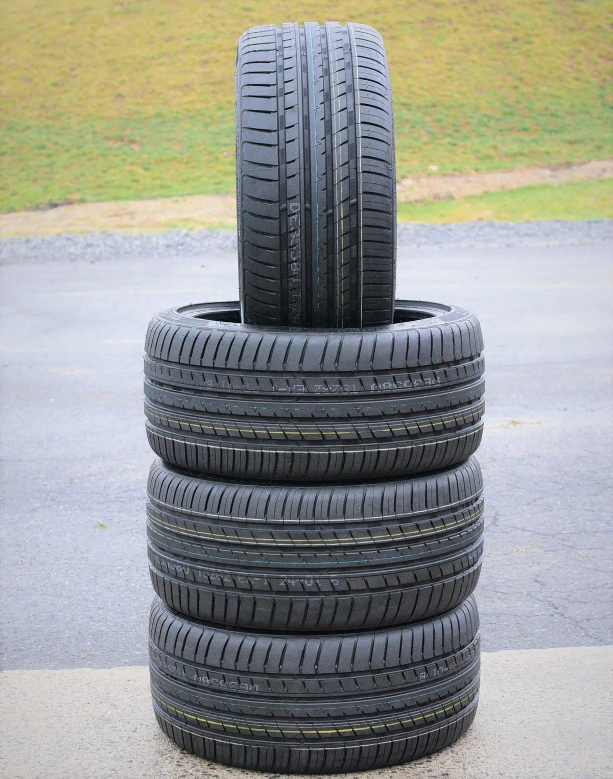 95Y 2017-23 2012-18 Focus Fits: Cosmo 235/40R18 A/S Performance Civic XL Honda 2 MuchoMacho Titanium, Pair Sport 235/40ZR18 Touring of (TWO) Tires