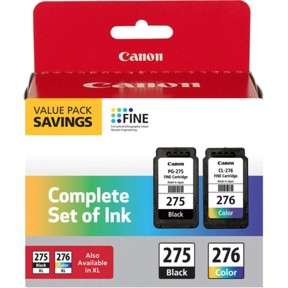 CL-276 PG-275, Ink Set of Complete Canon Value Pack