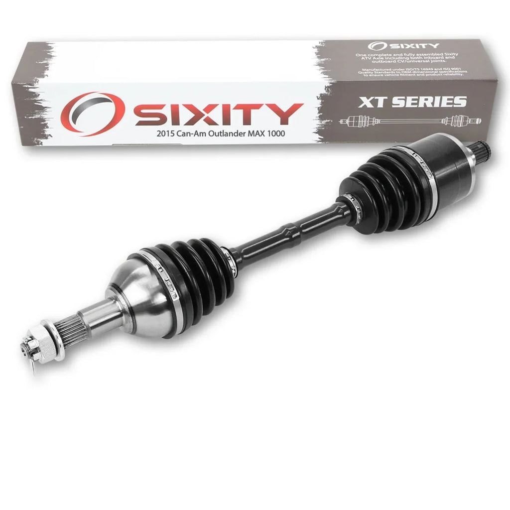 Rear Can-Am XT Sixity Outlander MAX - 1000 EFI 2015 compatible LTD Axle 4X4 Left with