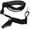 Black Replacement Lanyard Repair Key SEA-DOO SEADOO Safety DESS SEA DOO With Cord Whistle Tether