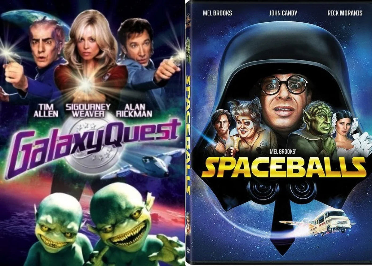 Galaxy Card Comedy Sci-FI Art Movie Includes Double & Quest Feature Spaceballs Time
