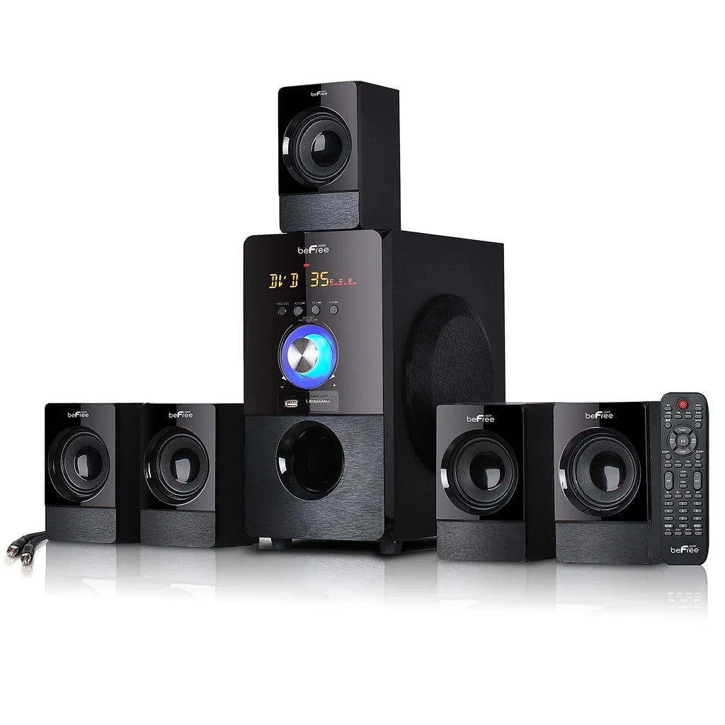 beFree 80 Channel (93695498M) 93695498M W Sound Sound Speaker Surround Black 5.1