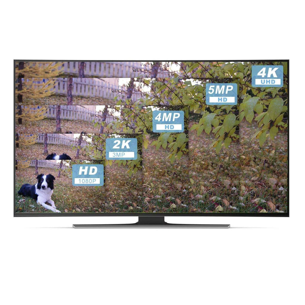 Video HDMI/VGA PoE Play Anpviz 4K Recorder NVR, Recording, 12MP Network Video & 64CH Output Embedded 24/7 Simultaneous for Plug