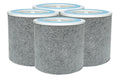 4 Air For Activated Shark True Purifier Replacement HC452, HEPA Carbon HP102 Packs Filter HP102