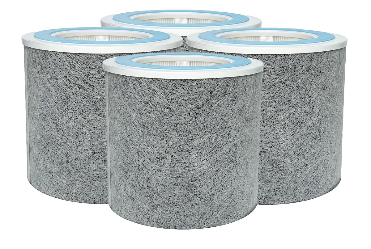4 Air For Activated Shark True Purifier Replacement HC452, HEPA Carbon HP102 Packs Filter HP102