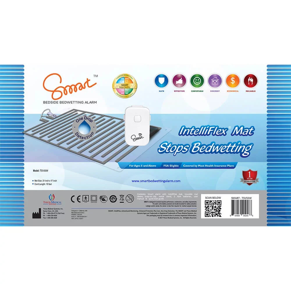 Teens, Adults Bedwetting Bedwetting & Bedside Effective Children, 8 & Comfortable for Alarm Tones Alarm Smart – Vibrations, and Enuresis Deep Sleepers