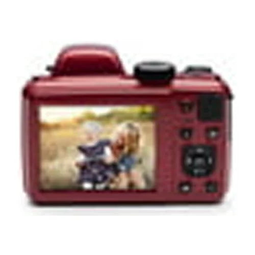 32GB PIXPRO and Zoom Battery with Camera Astro (Red) AZ425 Kodak Card