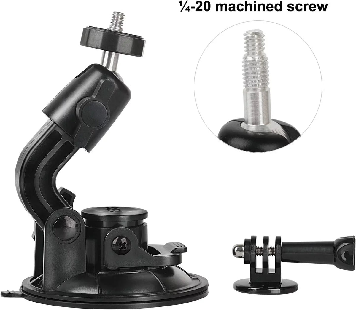 Tripod Gopro Cup 6 Stand Outdoor 4 2 Indoor Suction for Tether Safety 8 3 7 Hero Adapter Mount 5 Car with Session 9 3+