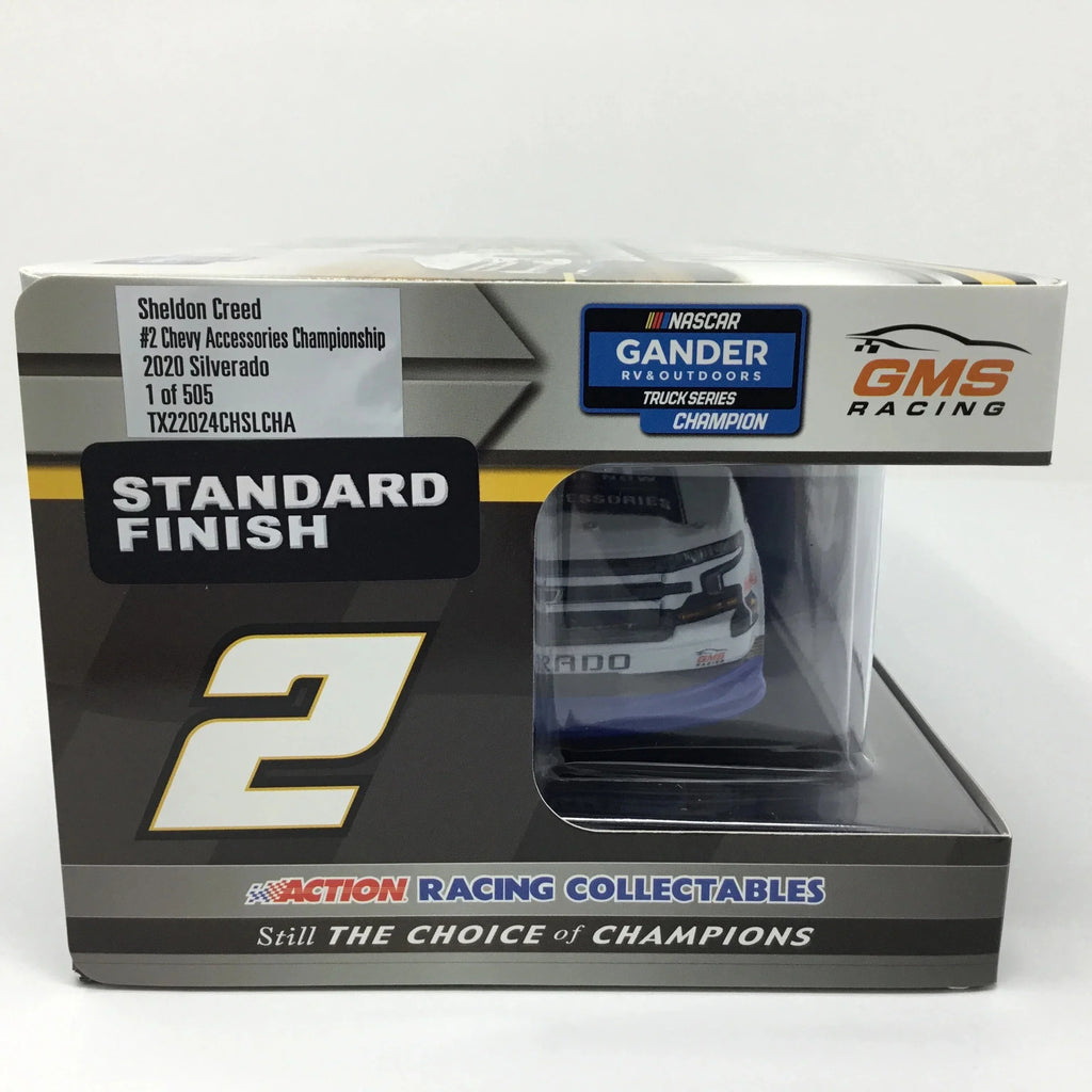 Sheldon GOTS 1:24 Creed 2020 Chevy Accessories Championship Diecast