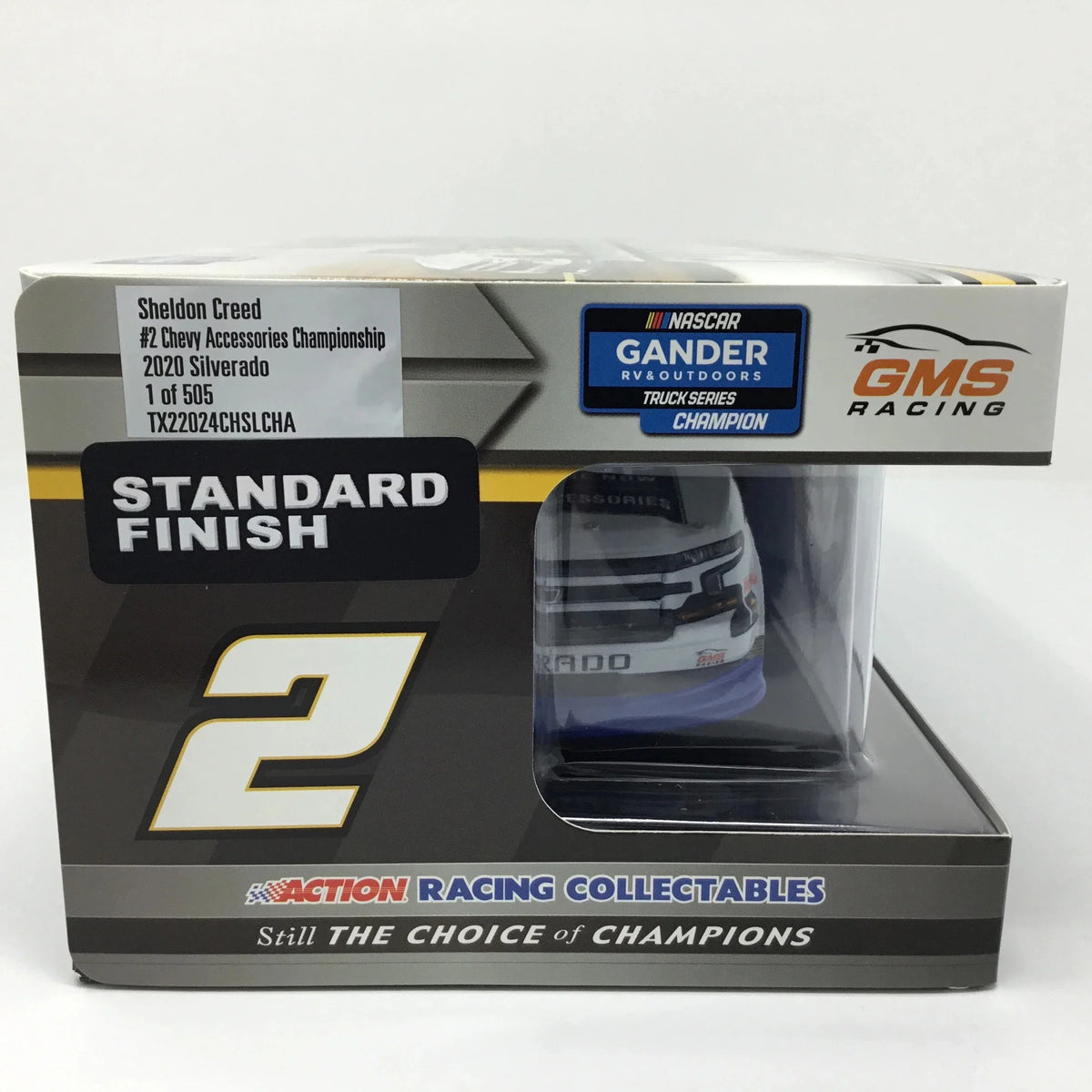 Sheldon GOTS 1:24 Creed 2020 Chevy Accessories Championship Diecast
