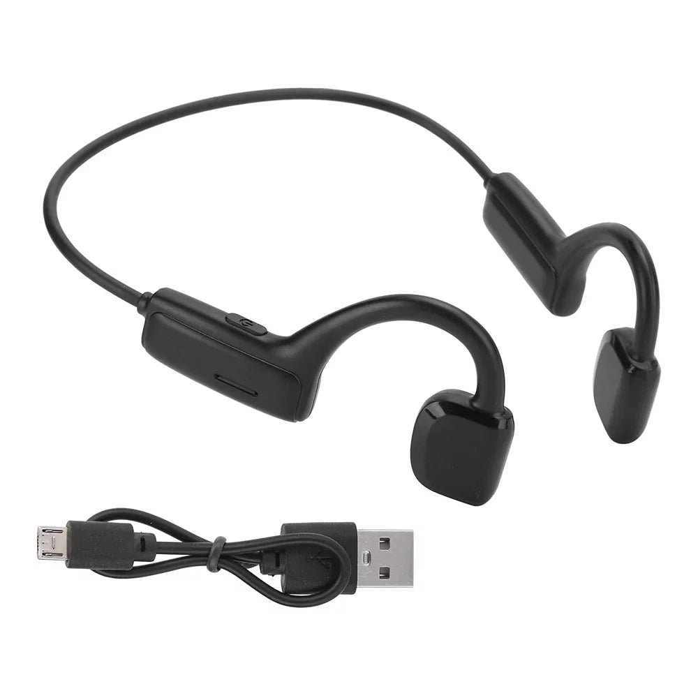 Earbuds Outdoor Bone Wireless Headphones Headset Sport Bluetooth 5.1 Conduction