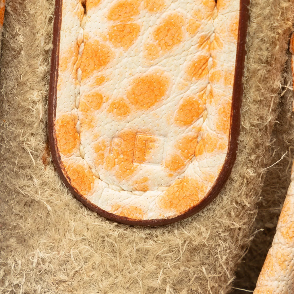I Hermès Evelyne Unisex Leather Orange Dalmatian PM Buffalo Bag Calf Crossbody Pre-Owned (Good) Authenticated