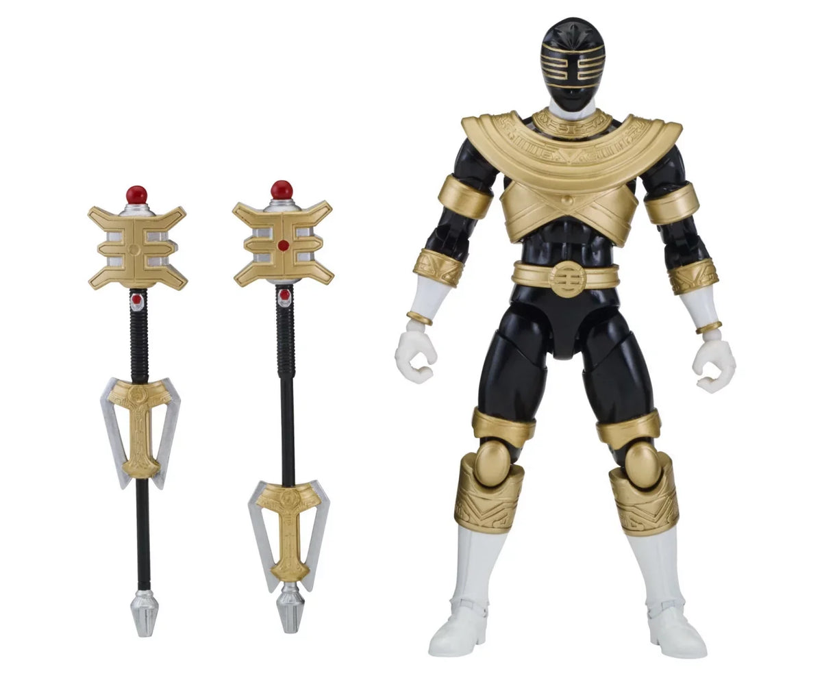 Rangers 6.5" Power Zeo Legacy Action Figure Black