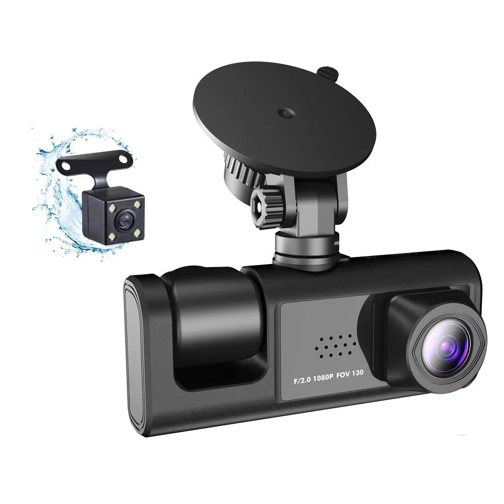 Car Rearview Clear and with Interconnection, Pinnaco Recorder Dash 3 Features WiFi Video Cameras, Auto Safety Mirror Cam