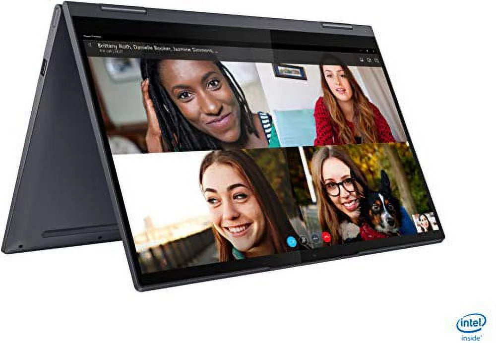 FHD 2-in-1 i7-1165G7 inch Win Core 12GB w/ 2021 Laptop NVMe 14 Pro 512GB Yoga Fingerprint 10 Backlit 7i DDR4 WI-FI SSD Ontrend Graphics LENOVO 11th Iris Xe Touchscreen Keyboard Drive USB EVO 6 32GB
