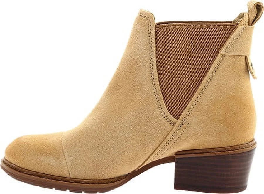 Timberland TB0A1SCT Women Sutherlin Bay HS3151 Boot Double Chelsea Gore (7.5) Beige