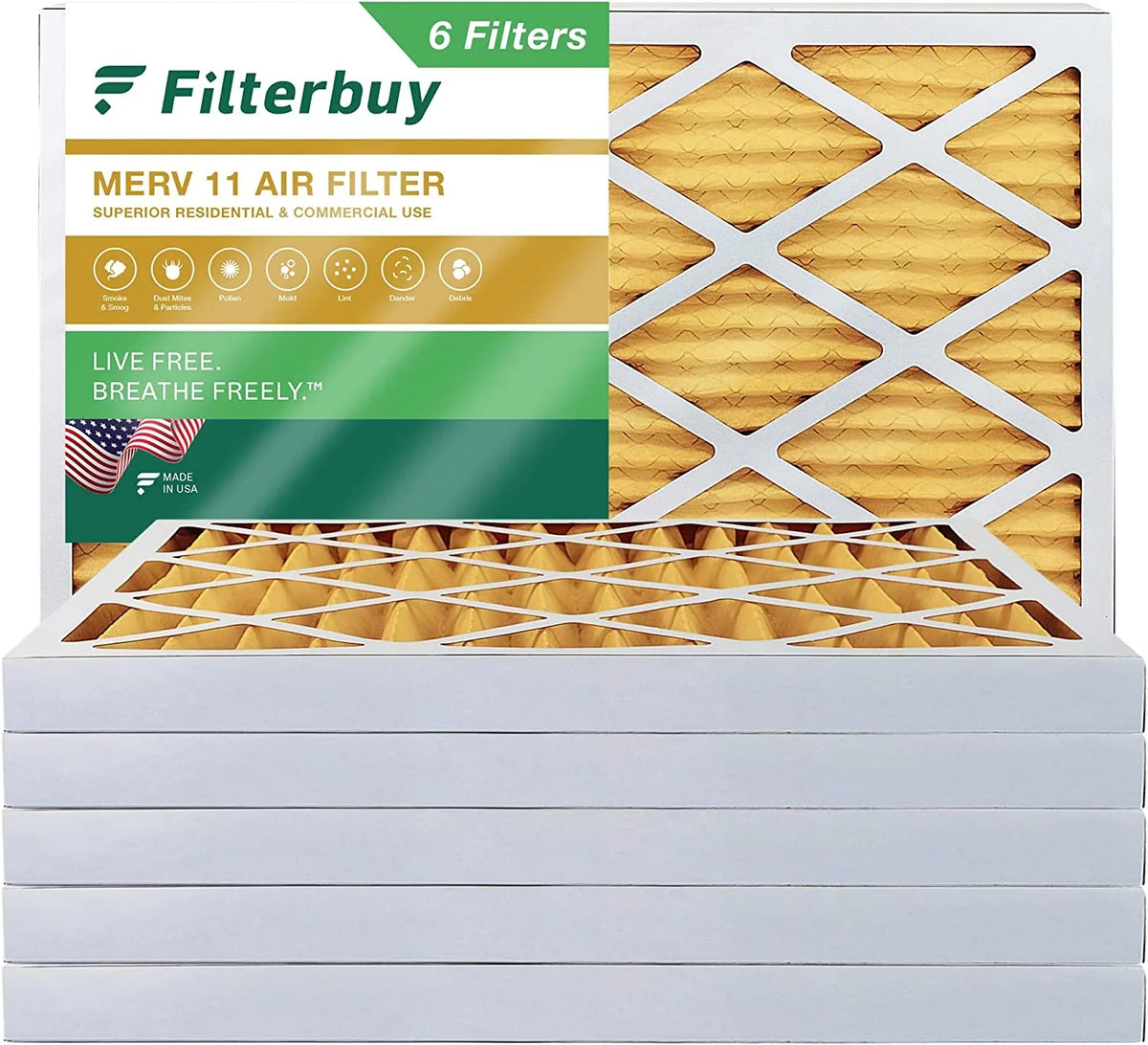 16x36x2 HVAC AC Furnace Air Filterbuy Filters MERV Pleated (6-Pack) 11