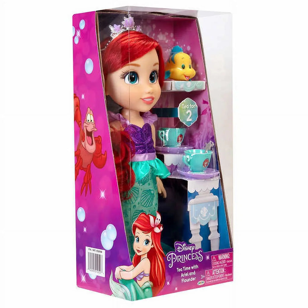Disney And Doll Ith Princess W Tea Ariel Flounder Time