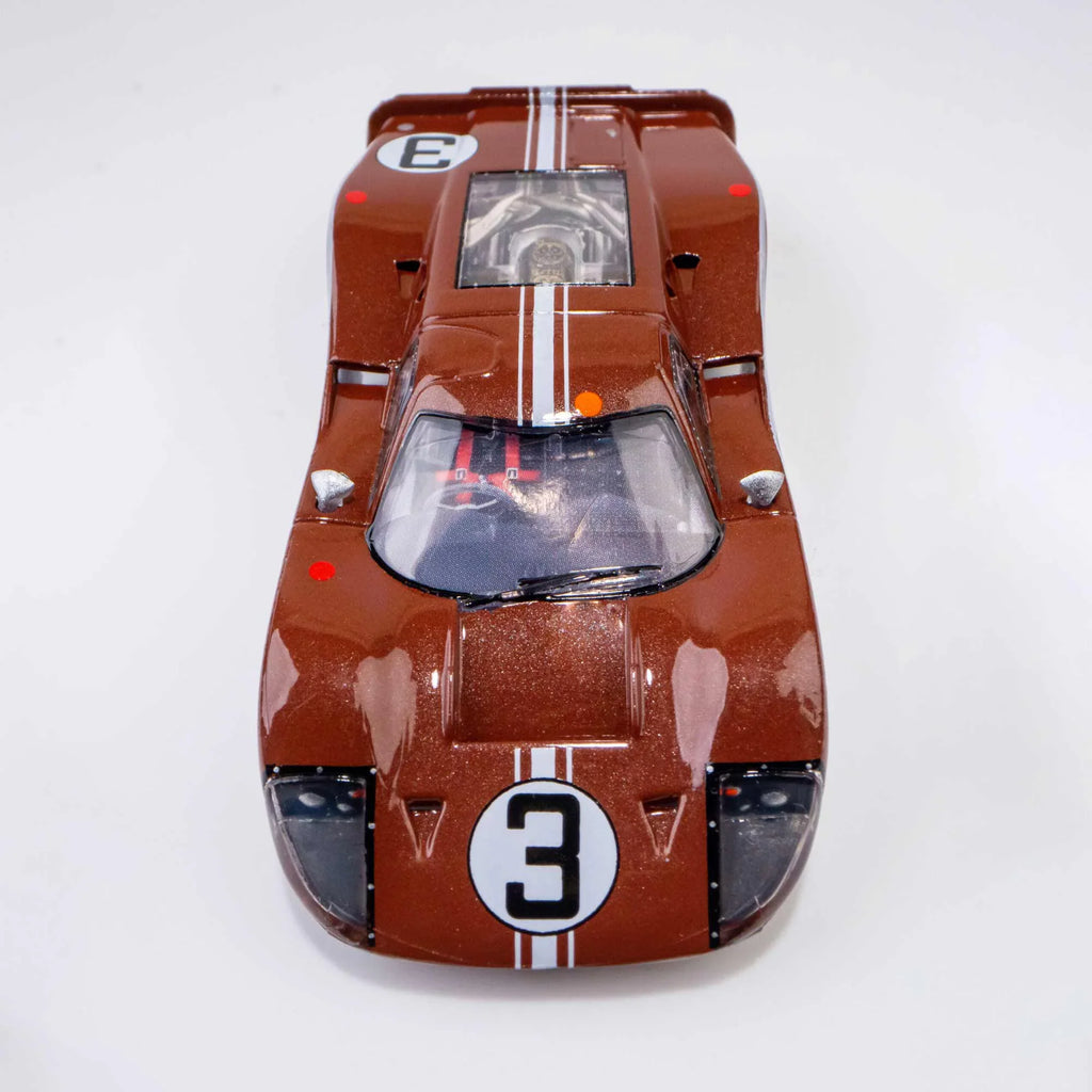 Car No.3 LeMans Racing Mark AFX HO Scale Slot IV GT40
