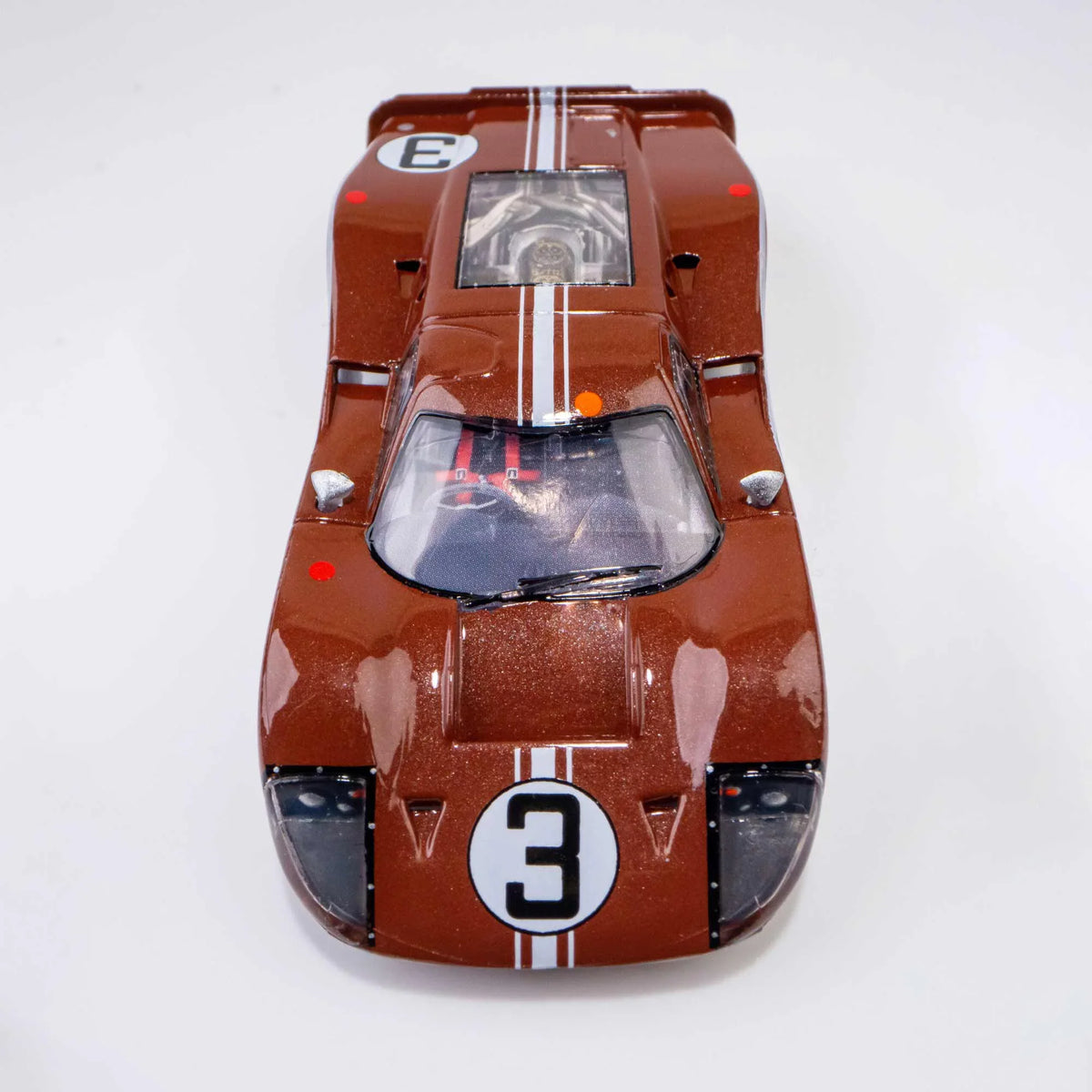 Car No.3 LeMans Racing Mark AFX HO Scale Slot IV GT40