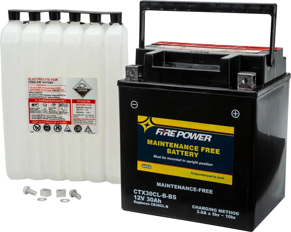 GTR Compatible Maintenance Free Sea-Doo 2012-2015 Fire CTX30CL-B-BS With Battery 215 Power