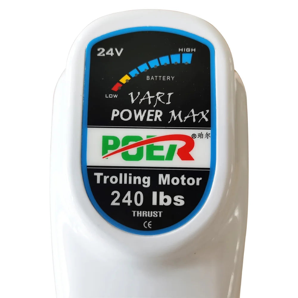 Saltwater Outboard Outboard Electric Motor Thrust Trolling Engine 24V PreAsion 240lbs Electric Motor