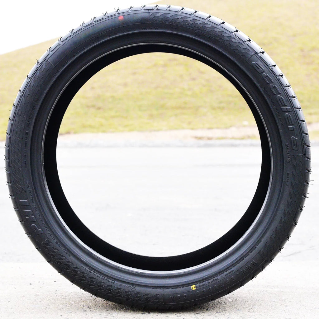 Tires 2005-13 255/45ZR18 Performance X-Runner, 2007-10 103Y Mustang 2 High A/S XL Accelera GT500 Pair Shelby Fits: 255/45R18 (TWO) of Phi Tacoma