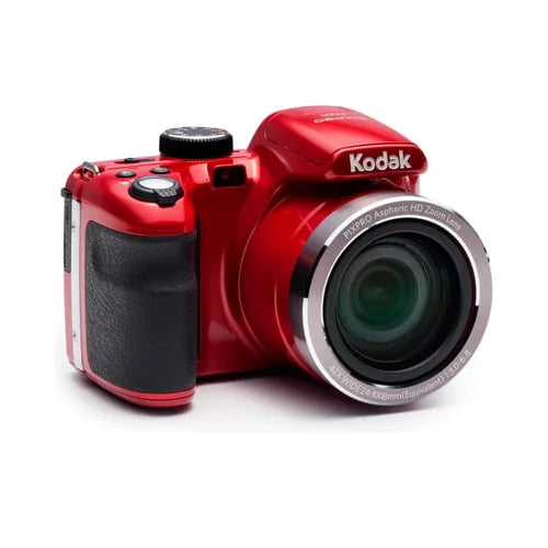 32GB PIXPRO and Zoom Battery with Camera Astro (Red) AZ425 Kodak Card
