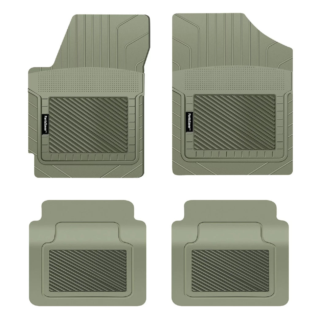(Gray) Weather Car Mats for Floor Protection Mats Custom G70 2018-2023 PantsSaver Genesis All Fit