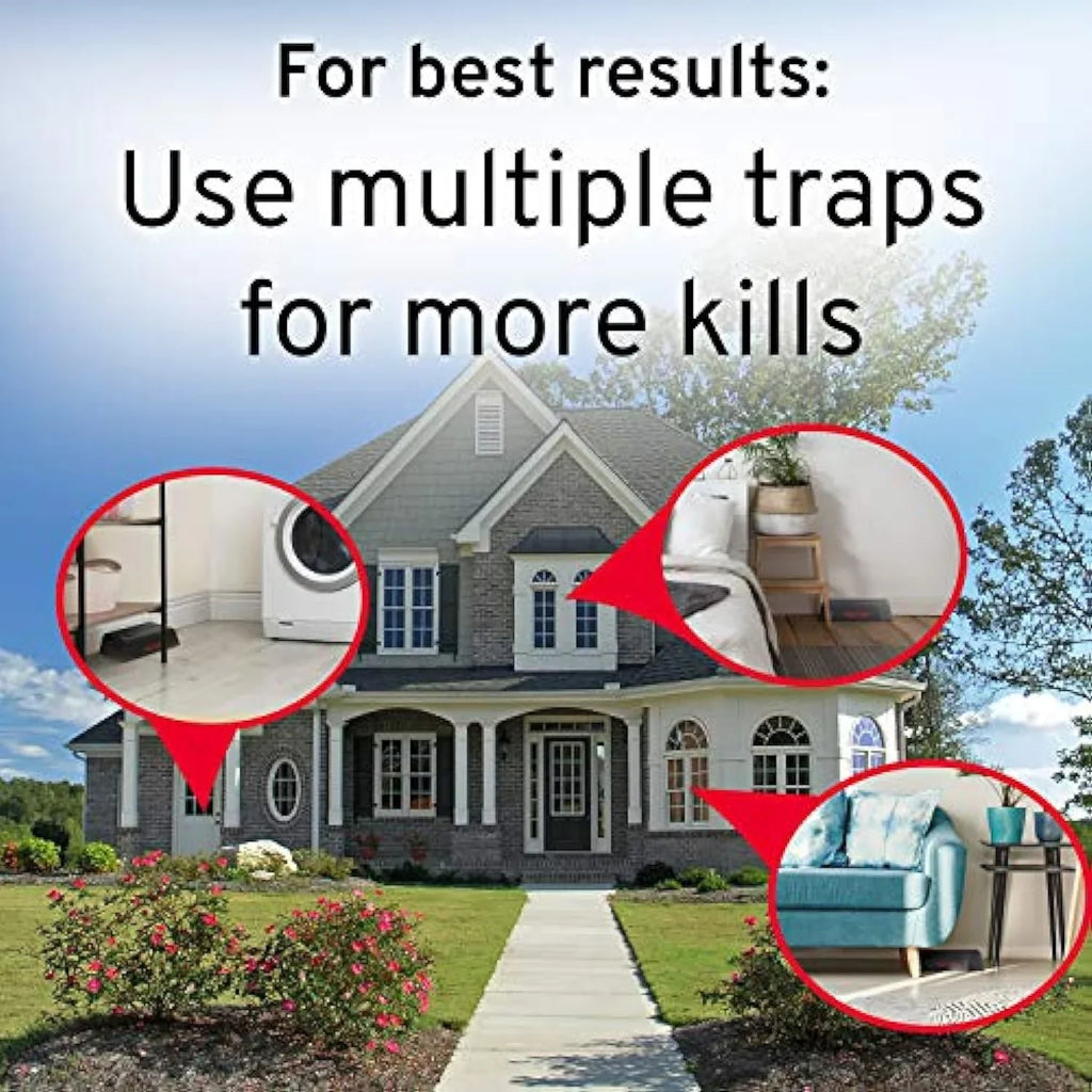 M250S No No Electronic Indoor Touch, Upgraded - 1 Trap See Victor Mouse Trap,Black
