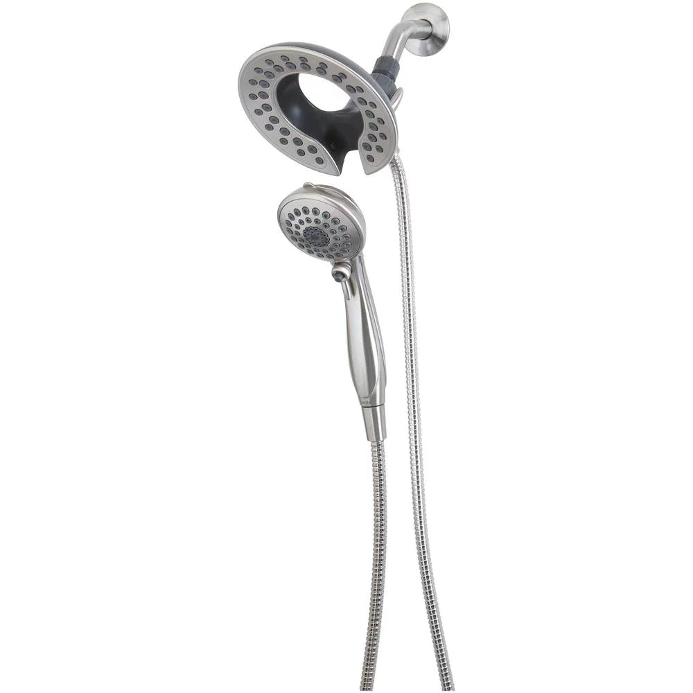 Head In2Ition Two-In-One Delta Shower Faucet 5-Mode Massage