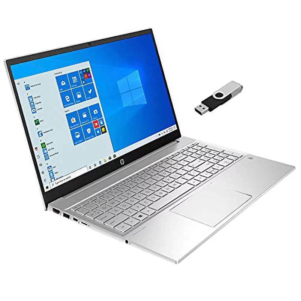Pavilion Xe 15.6inch NVMe SSD RATZK HDMI Windows Keyboard Touchscreen Laptop 15-EG0053CL Pro Webcam FHD Graphics Gen HP i5-1135G7 11th w/ 10 Natural 32GB Iris 4-Core DDR4 Silver USB 2021 1TB
