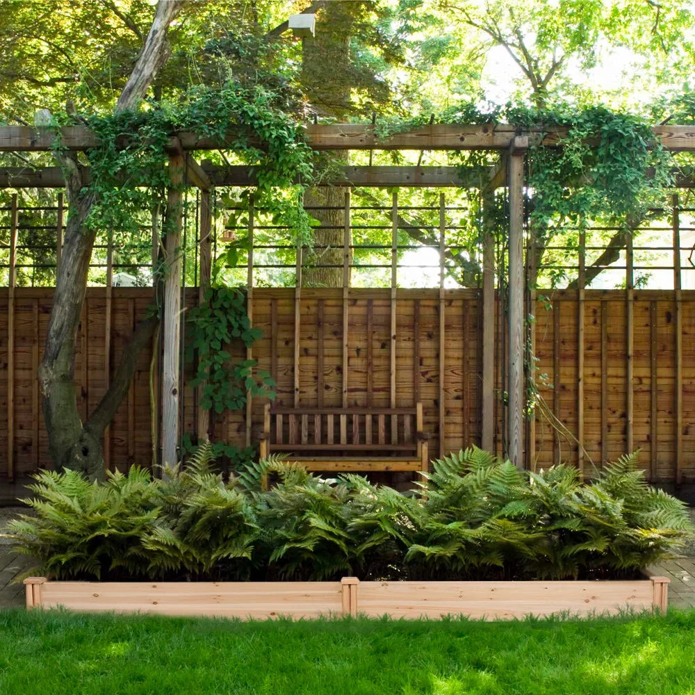 Greenhouse Alden Yard Raised Bed Wooden Design Planter Garden Patio for Box