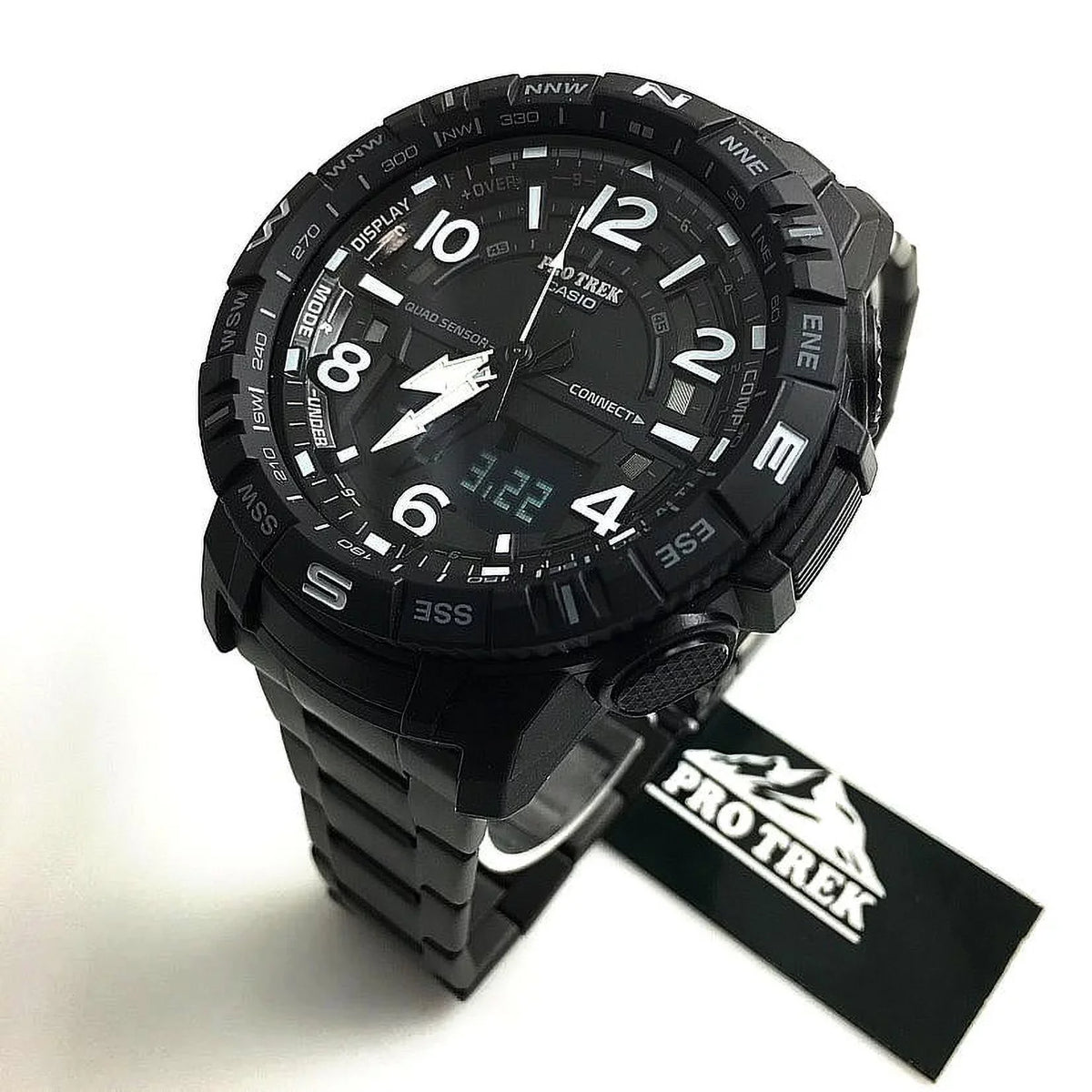 Pro Quad Watch Trek Casio Sensor PRTB50YT-1 Mens