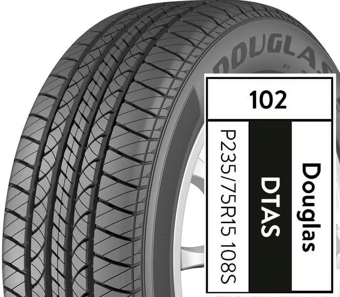 Touring Douglas A/S 235/55R18 100V Tire All-Season