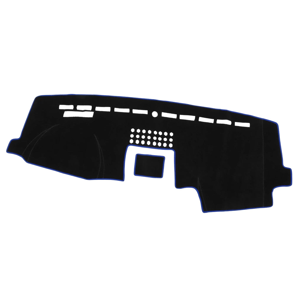 Black Unique F150 Mat 2015-2020 Protective Dashboard Polyester Car for Bargains Console Blue Center Cover