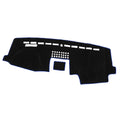 Black Unique F150 Mat 2015-2020 Protective Dashboard Polyester Car for Bargains Console Blue Center Cover