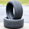 95Y 2017-23 2012-18 Focus Fits: Cosmo 235/40R18 A/S Performance Civic XL Honda 2 MuchoMacho Titanium, Pair Sport 235/40ZR18 Touring of (TWO) Tires