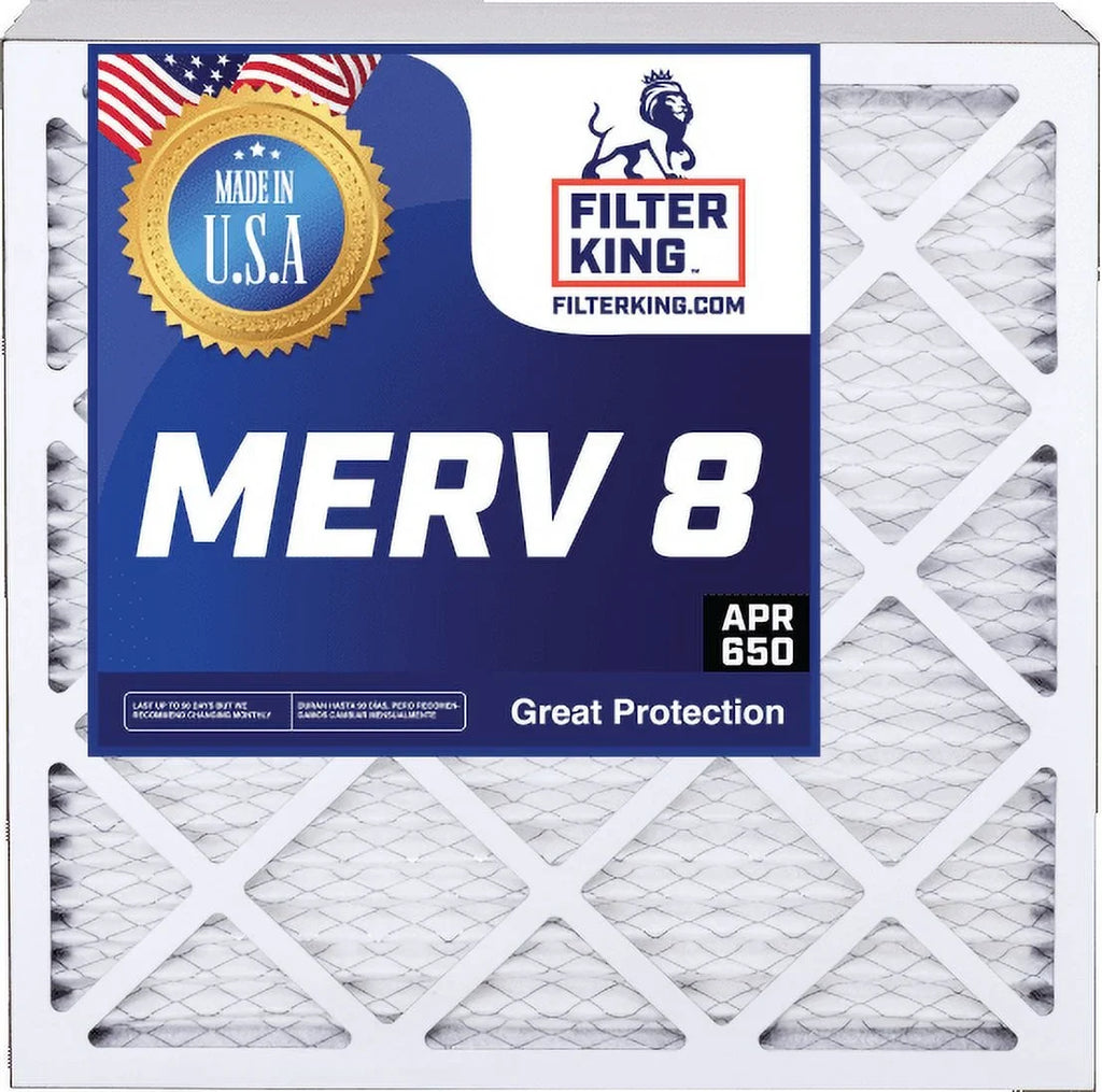 14 Air 28 | MADE USA MERV Filter | 0.5" HVAC IN 4-PACK King Filters x 8 A/C Furnace 14x28x0.5a Size: | Pleated | Actual x Filter