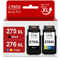 PG-275 276 Pack Printer (1 Cartridge TR4722 275XL Ink and XL TS3520 Capacity CL-276 for High Canon XL 1 276XL PIXMA Ink Tri-Color) Combo TR4700 TS3500 TR4720 Compatible with Black, 275 TS3522 Canon