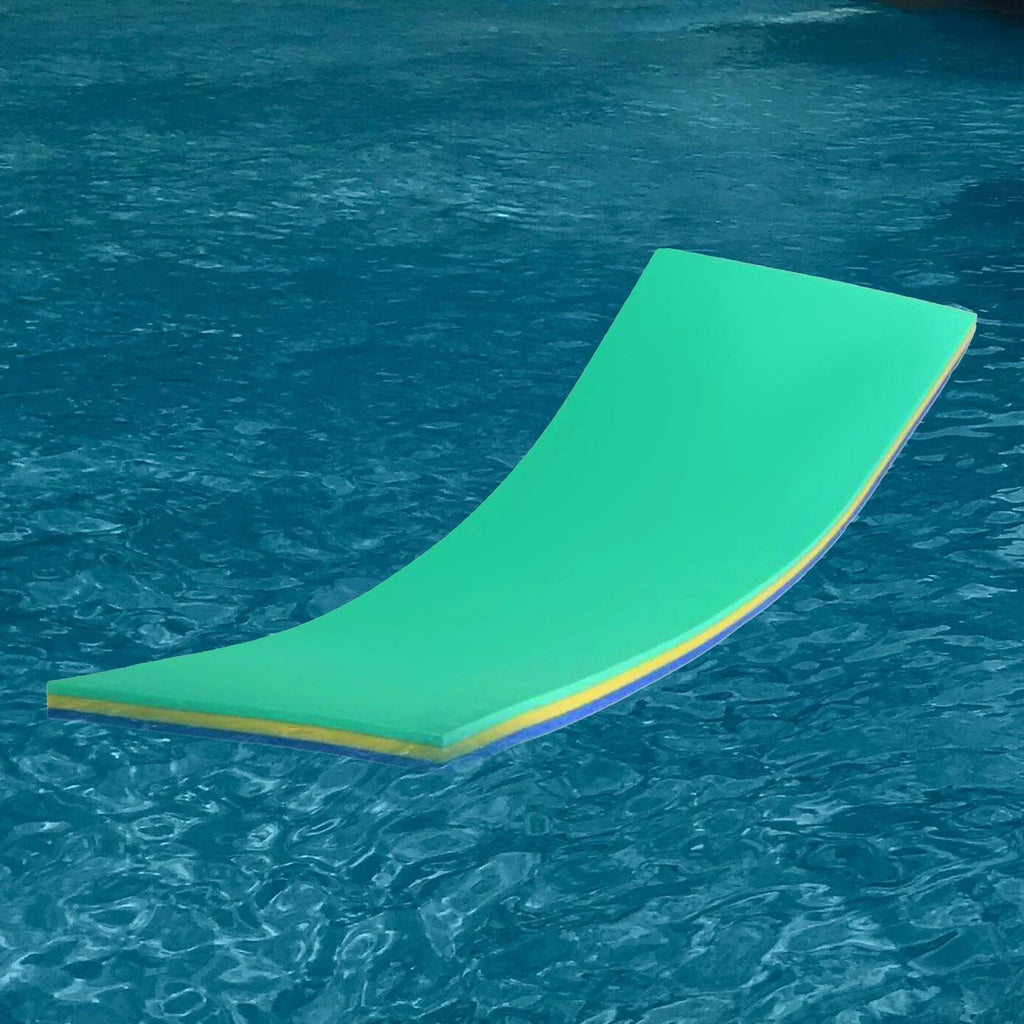 Pool for Resistant Mat Relaxing Raft Yellow Tear 3 GARENDE Layer Water Floats