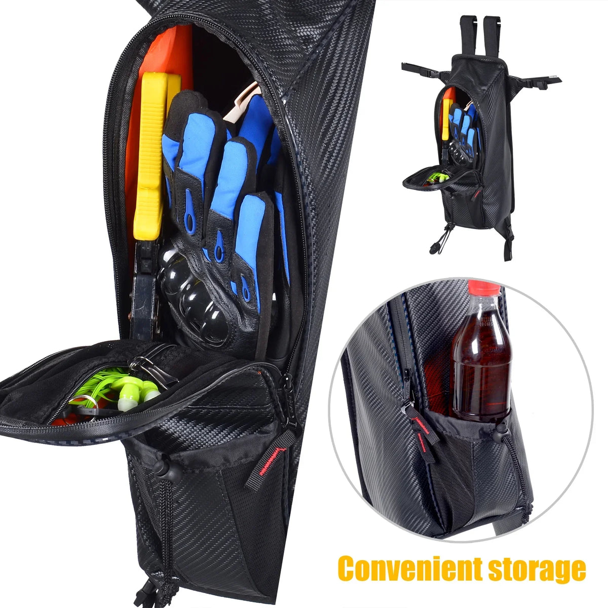 4010 Center 4000 Storage 1000 Kawasaki 2010-2022 Seat Universal Teryx Offroad Mule Accessories Bags Bag UTV KRX For
