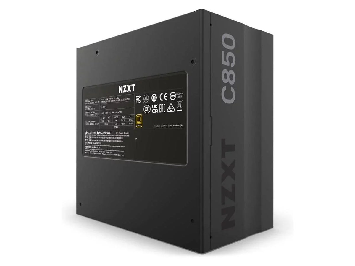 C Full-modular v2 NZXT Power Power Supply, Plus (2022) ATX Cord Series 850 Watt C850 US 80 Gold -