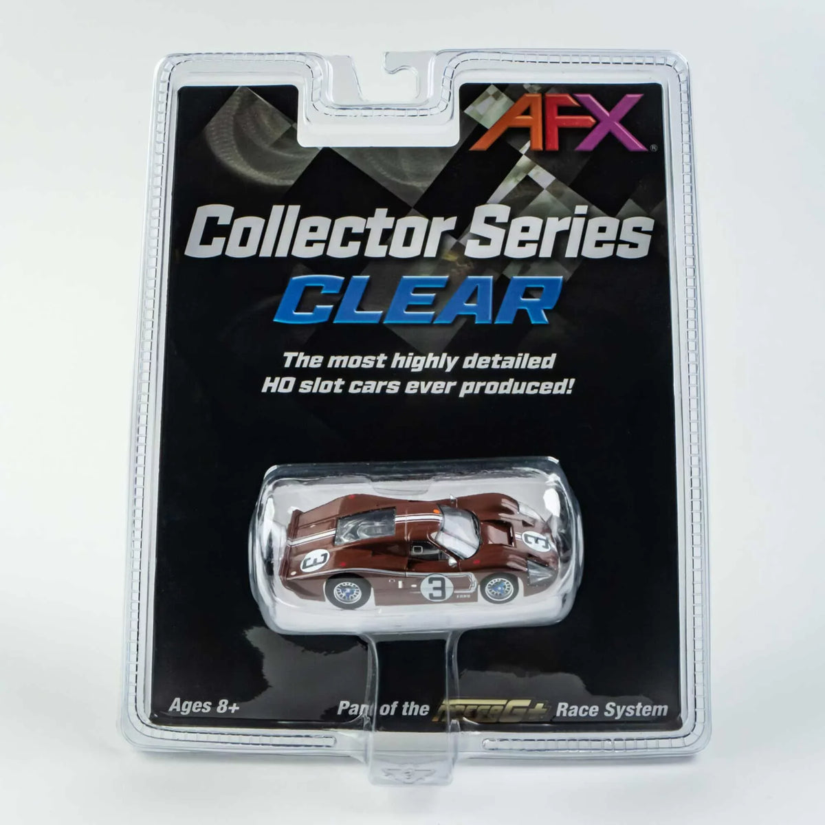 Car No.3 LeMans Racing Mark AFX HO Scale Slot IV GT40