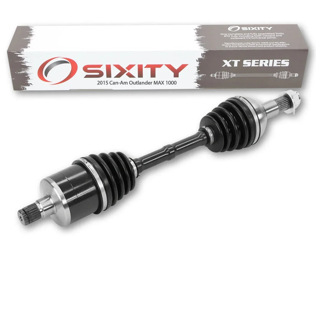 Rear Can-Am XT Sixity Outlander MAX - 1000 EFI 2015 compatible LTD Axle 4X4 Left with