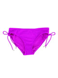 (XS, Bottoms Klein Fuschia) Side-Tie Women's Calvin Swim