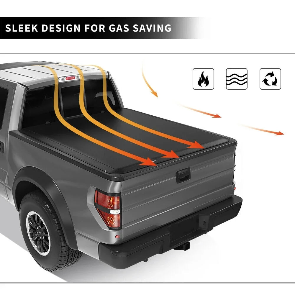 2021 2023 Truck Ledkingdomus 2022 1500 Bed for Quad 5.7 Fold ft 2020 Soft Tonneau Cover Ram Dodge 2019