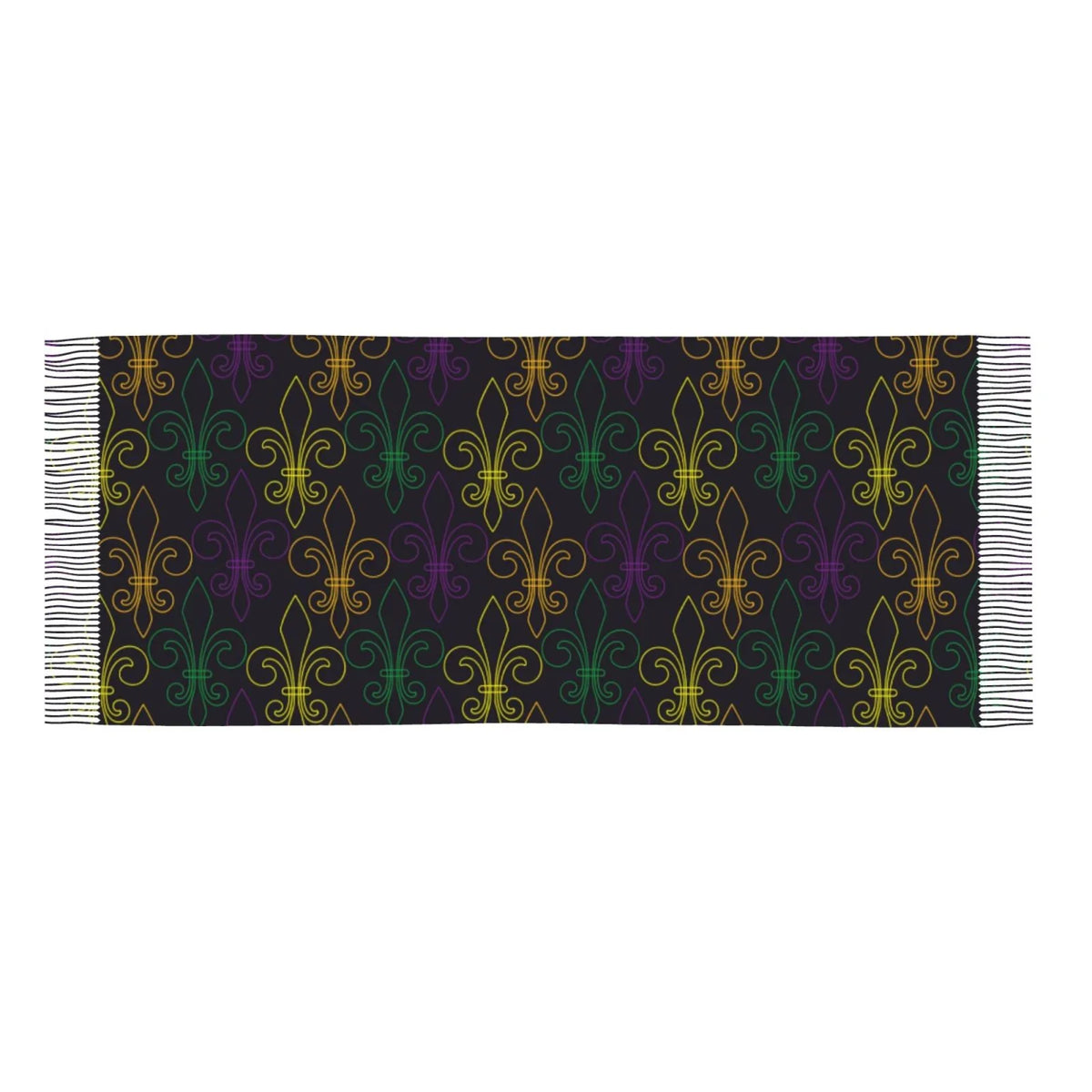 Art Mardi Feel For Scarves Large Print Elegant Gifts- Scarf Bingfone Shawl Wrap Gras Cashmere Carnival Warm Soft Women Winter