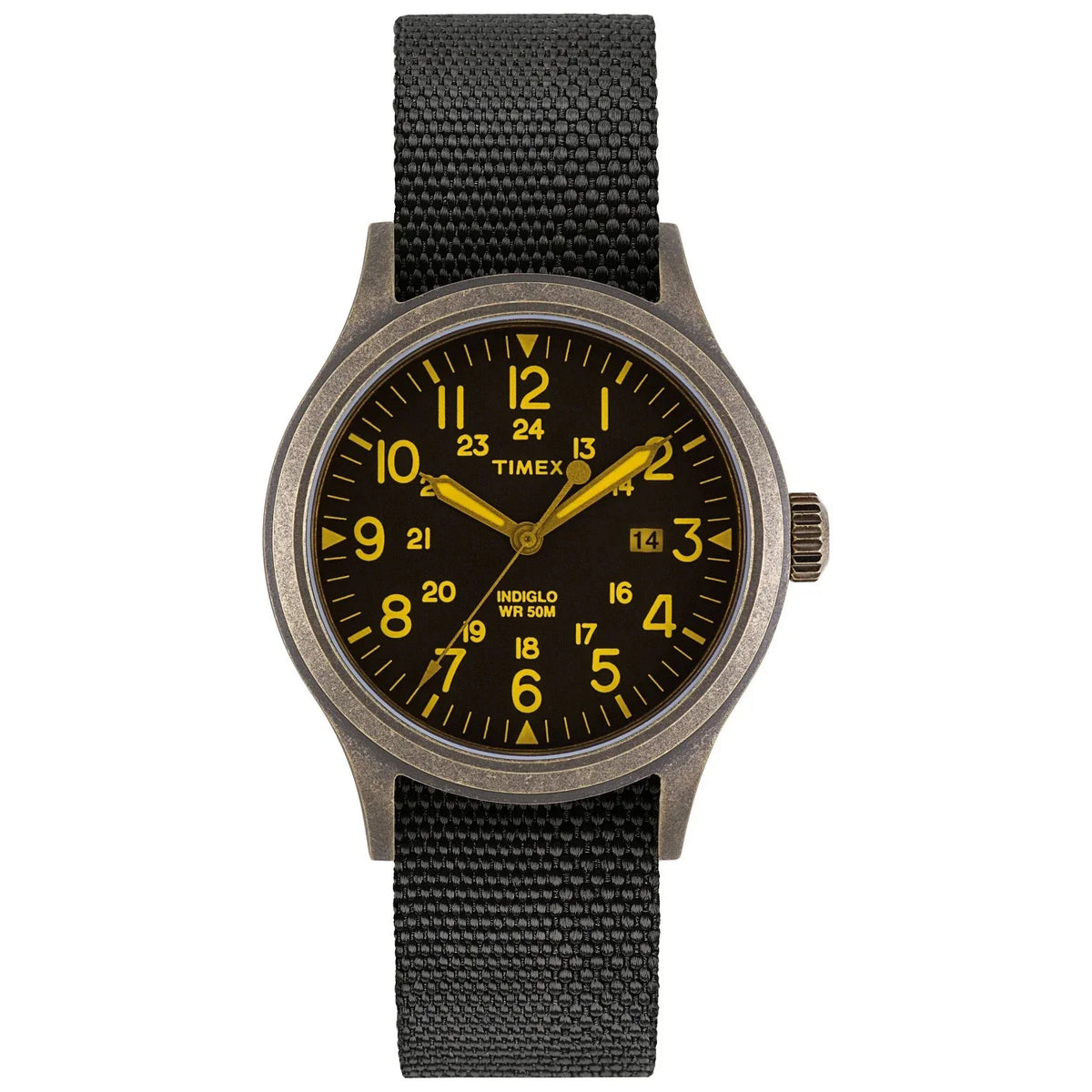 Silver Allied Reversible Timex Black Archive 40mm
