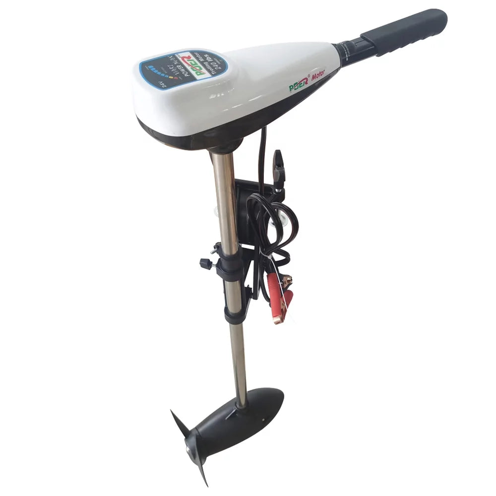 Saltwater Outboard Outboard Electric Motor Thrust Trolling Engine 24V PreAsion 240lbs Electric Motor